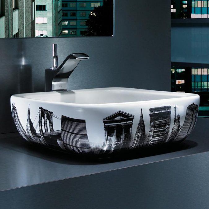Around the world bathroom sink Top 10 Modern Bathroom Sink Design Ideas - 14