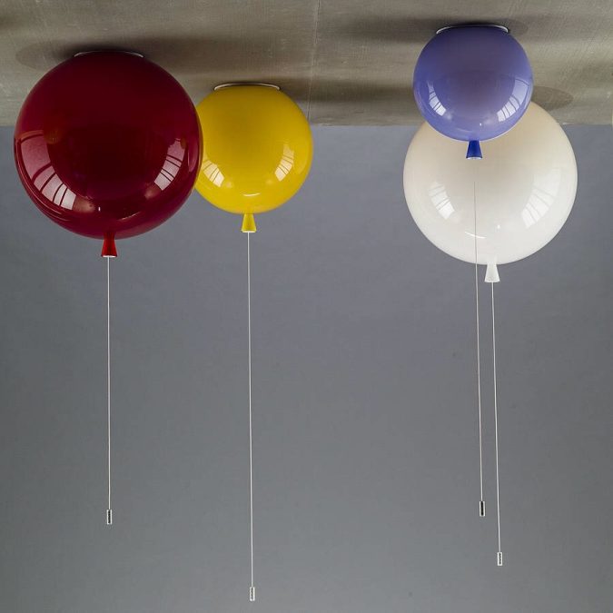 Balloon-lamps4-675x675 20+ Best Ceiling Lamp Ideas for Kids’ Rooms in 2022