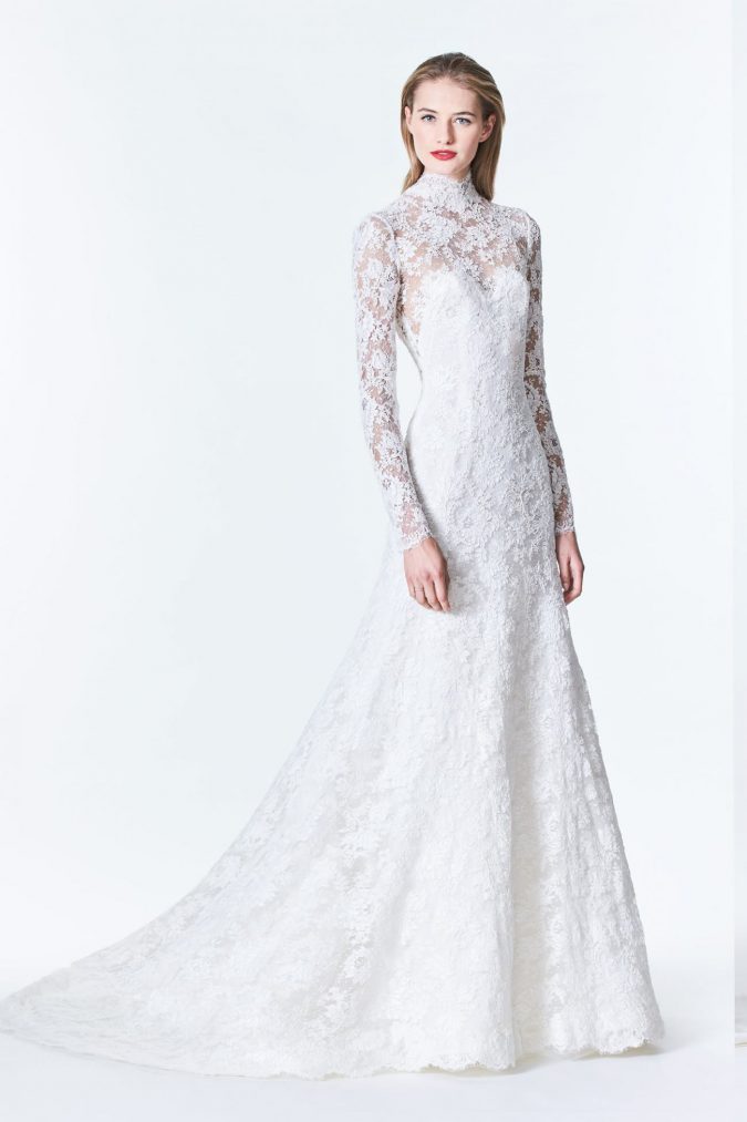 Carolina-Herrera-dress-675x1013 5 Hottest Wedding Dresses Trends in 2022