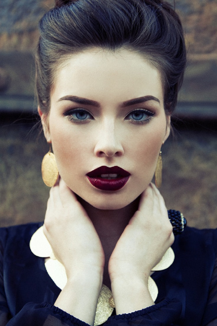 10 Most Beauty Trends That Men Hate 29 DARK LIPSTICK4 10 Most Beauty Trends That Men Hate - 29