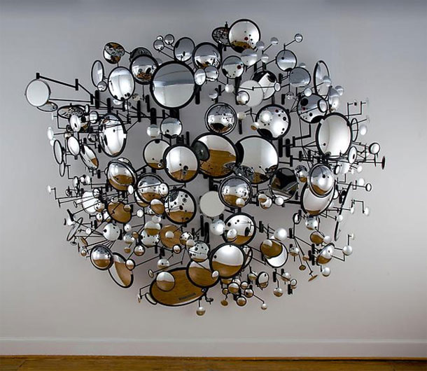 DIY broken mirror3 Latest Trends: Best 27+ Bathroom Mirror Designs - 10