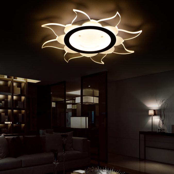 LED-shaped-light6-675x675 20+ Best Ceiling Lamp Ideas for Kids’ Rooms in 2022