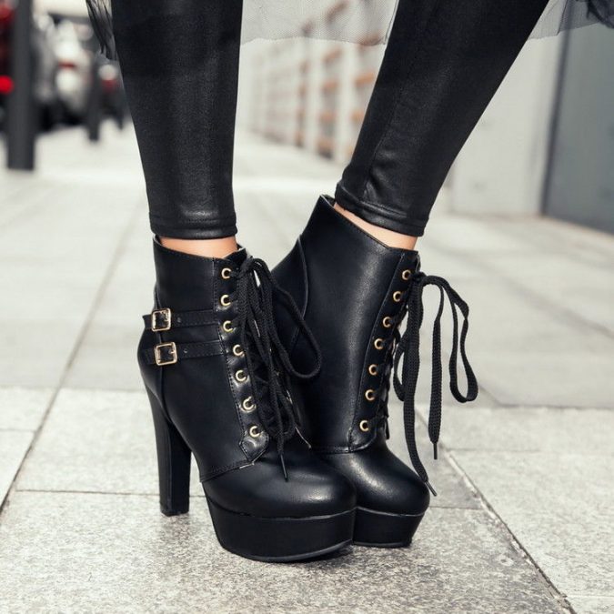 5 Stylish Women Shoe Trends 26 Lace up women boots 5 Stylish Women Shoe Trends - 26