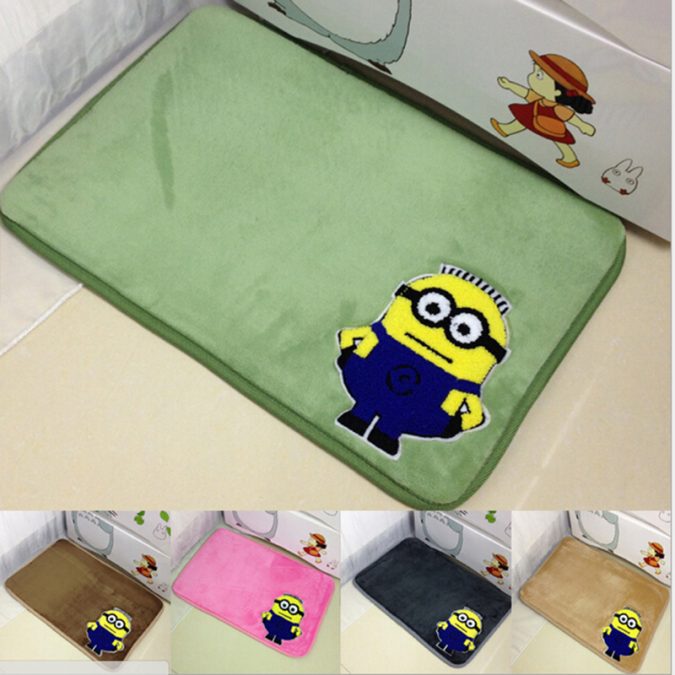Minions bathroom rug 25+ Cutest Kids Bathroom Rugs - 12