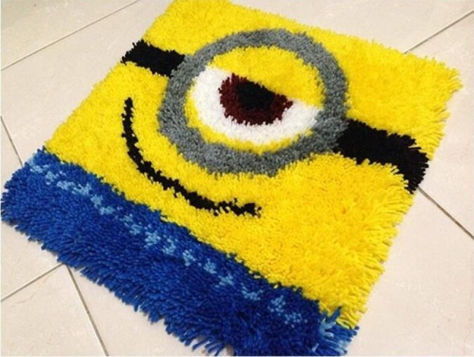 Minions rug 25+ Cutest Kids Bathroom Rugs - 10