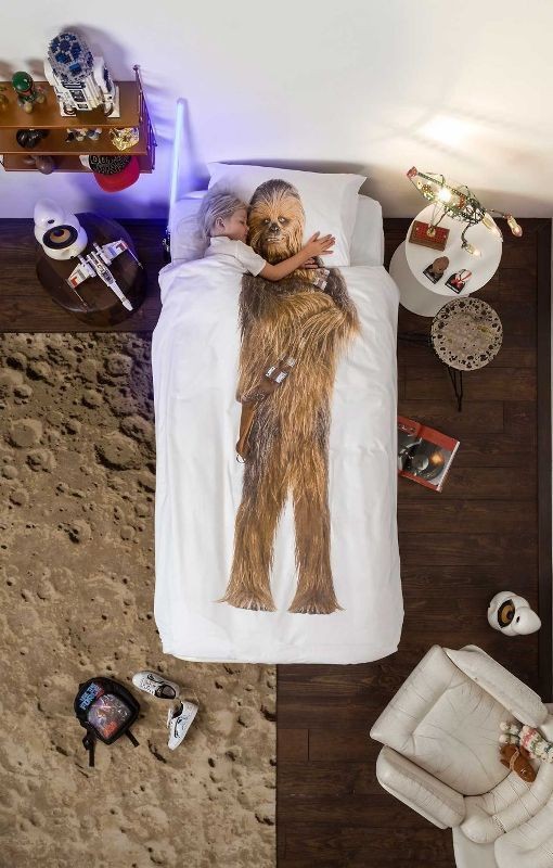 Star-Wars-Chewy-bedding 50 Affordable Gifts for Star Wars & Emoji Lovers