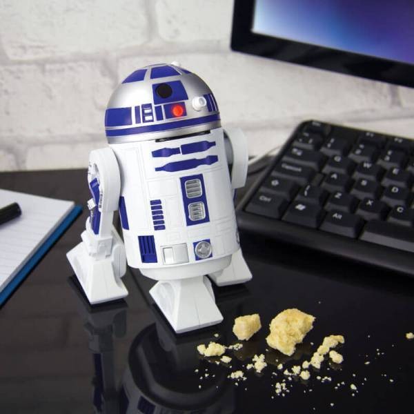 Star-Wars-R2-D2-Desktop-Vacuum 50 Affordable Gifts for Star Wars & Emoji Lovers