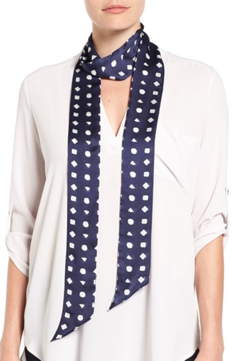 Vince Camuto Preppy Geo Scarf3 22+ Elegant Scarf Trend Forecast for Winter & Fall - 8