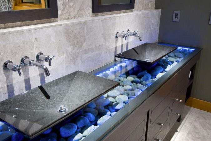 Top 10 Modern Bathroom Sink Design Ideas 20 aquarium bathroom sink3 Top 10 Modern Bathroom Sink Design Ideas - 20