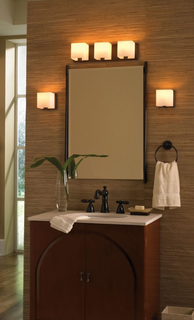 bathroom-mirror-with-built-in-lights3-675x1113 Latest Trends: Best 27+ Bathroom Mirror Designs