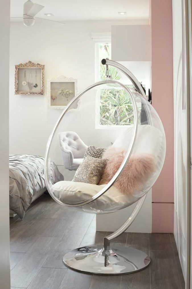 bubble chair 30+ Best Design Ideas for Teens’ Bedrooms - 12