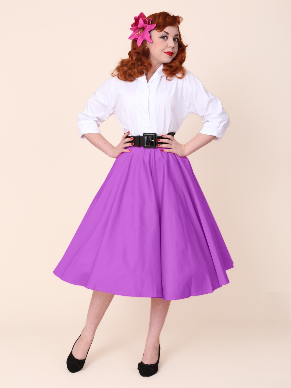 25+ Women Engagement Outfit Ideas Coming 39 circle-skirt-heather-sateen-p1797-8182_zoom