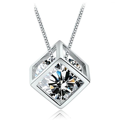 cubic diamond necklace 6 Hottest Necklace Trends For Summer - 19