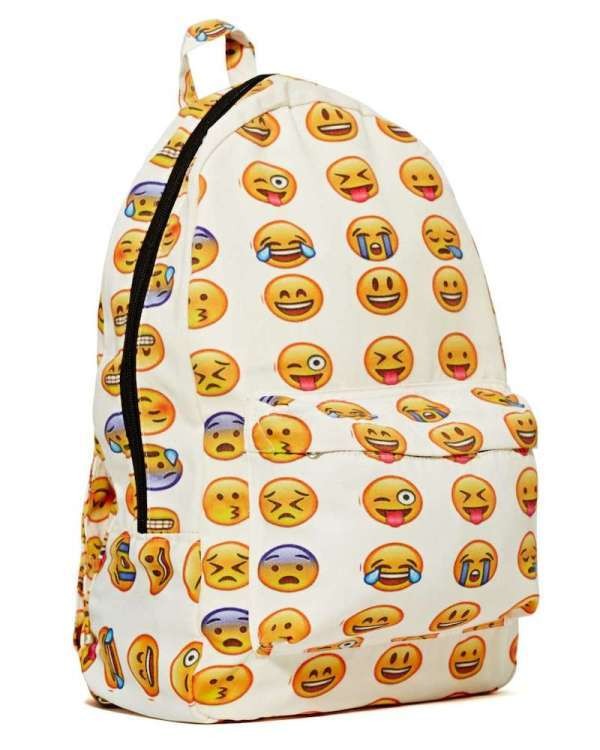 Stunning emoji backpacks for children and teenagers 