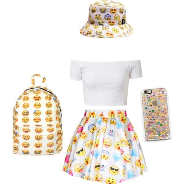 Stylish emoji outfit ideas 