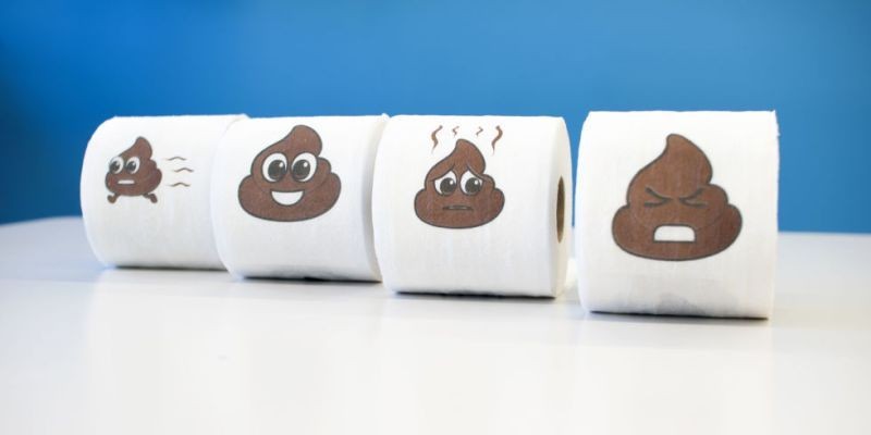 Emoji toilet rolls 