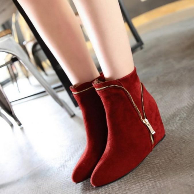 fashion 2016 wedges high heels ankle boots 5 Stylish Women Shoe Trends - 20
