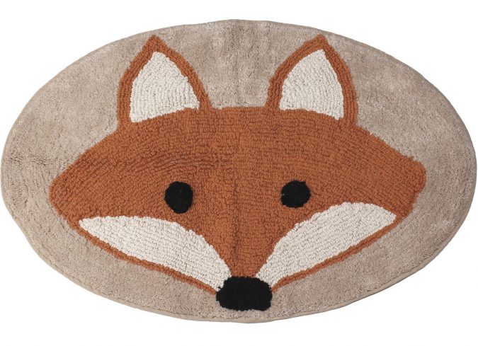 fox-bathroom-rug3-1-675x489 25+ Cutest Kids Bathroom Rugs for 2021