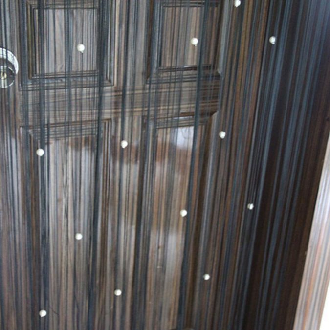 fringe string curtain panel 30+ Best Design Ideas for Teens’ Bedrooms - 25