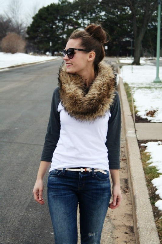 fur-scarves-1 20+ Catchiest Scarf Trends for Women in 2020