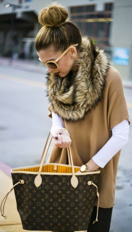 20+ Catchiest Scarf Trends for Women 14 fur-scarves