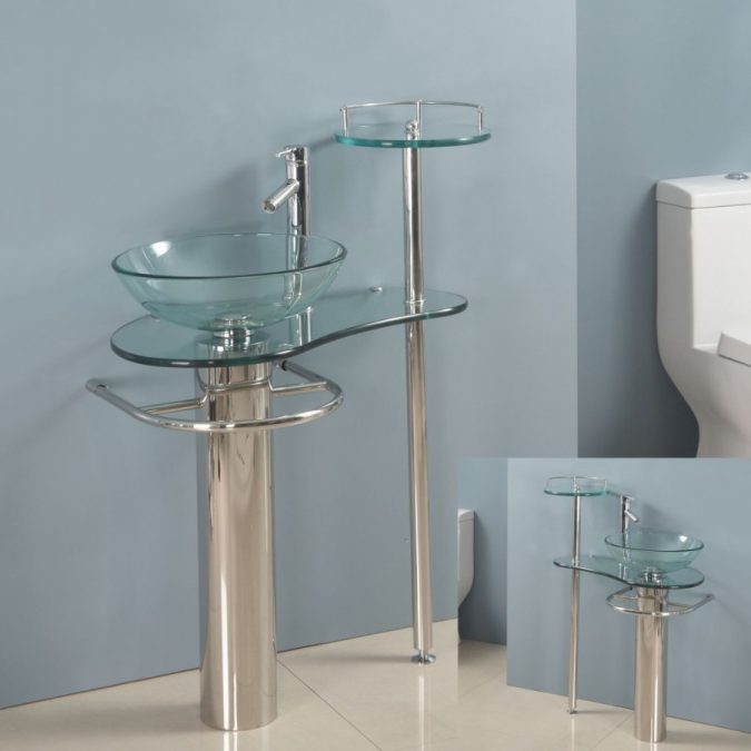 glass bathroom sink Top 10 Modern Bathroom Sink Design Ideas - 4