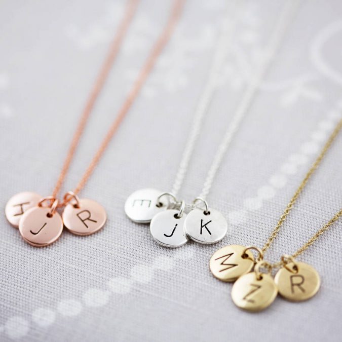 6 Hottest Necklace Trends For Summer 22 initialed necklaces 6 Hottest Necklace Trends For Summer - 22