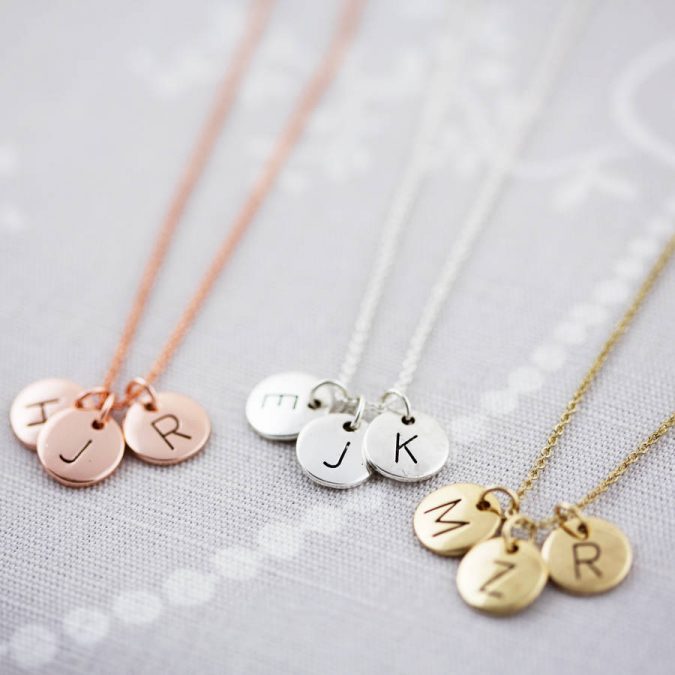 initialed necklaces 6 Hottest Necklace Trends For Summer - 22