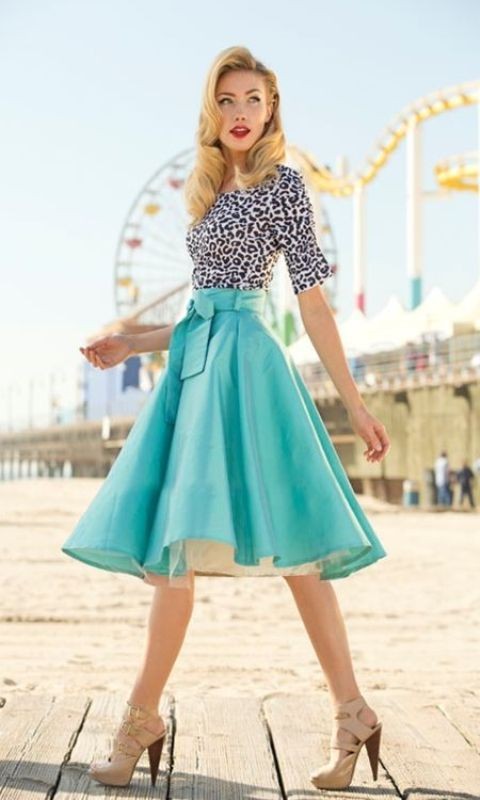 knee-length-skirts 15+ Best Spring & Summer Fashion Trends for Women 2022