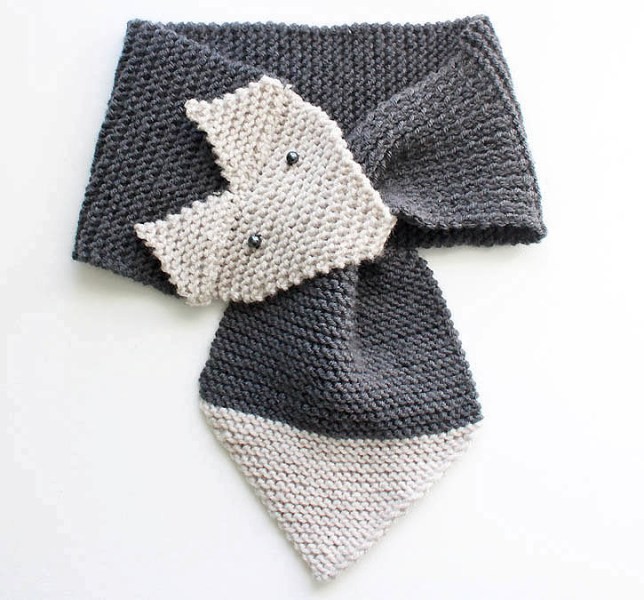 20+ Catchiest Scarf Trends for Women 38 knit-scarves-12
