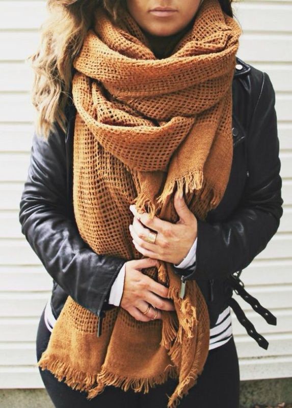 long-scarves-15 20+ Catchiest Scarf Trends for Women in 2020