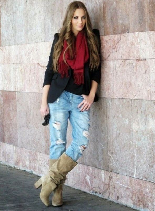 20+ Catchiest Scarf Trends for Women 81 long-scarves-16