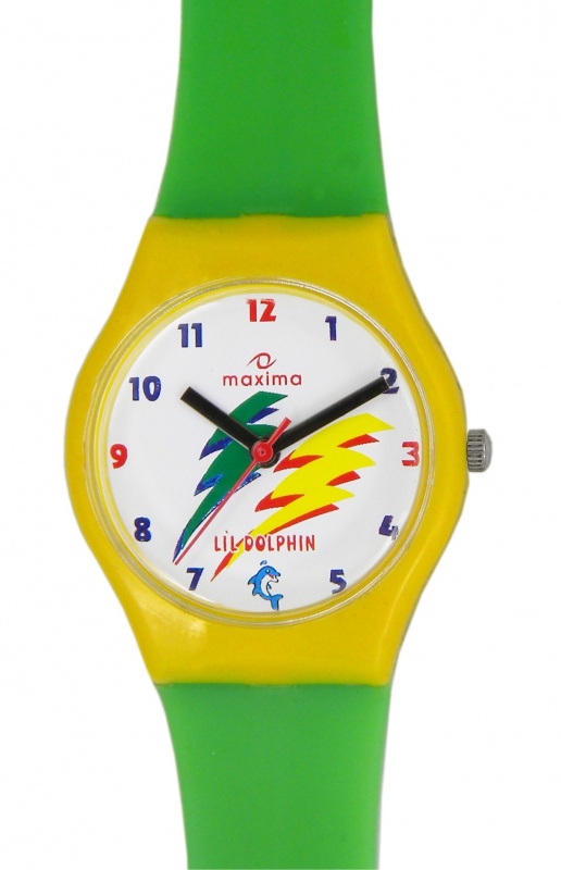 maxima-green-plastic-kids-analog-watch-04421ppkw 75 Amazing Kids Watches Designs