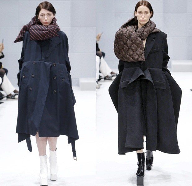 20+ Catchiest Scarf Trends for Women 5 puffer-scarves-3