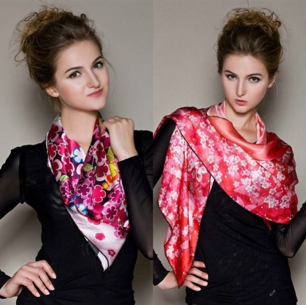 20+ Catchiest Scarf Trends for Women 110 scarf-trends-2017-9