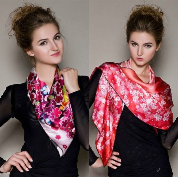 scarf-trends-2017-9 20+ Catchiest Scarf Trends for Women in 2020