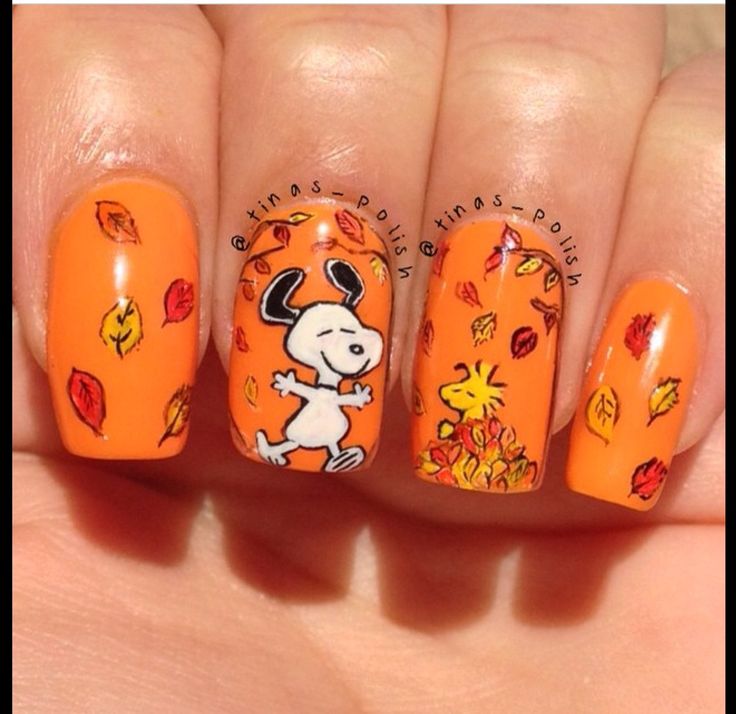 26b0ff24ec7d4e78a79b890a334b5e5b Top 10 Hottest Thanksgiving Nail Art Designs To Try