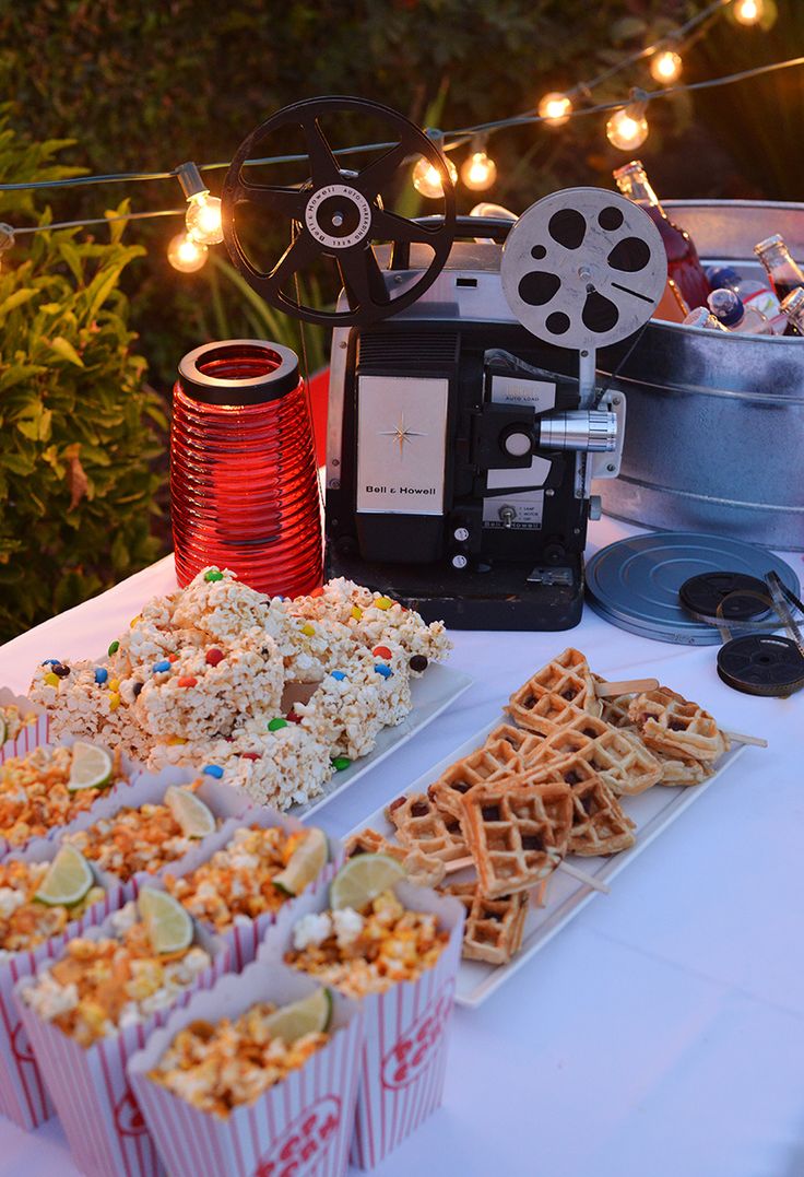 A-Backyard-Movie2 10 Hottest Outdoor Wedding Ideas in 2020