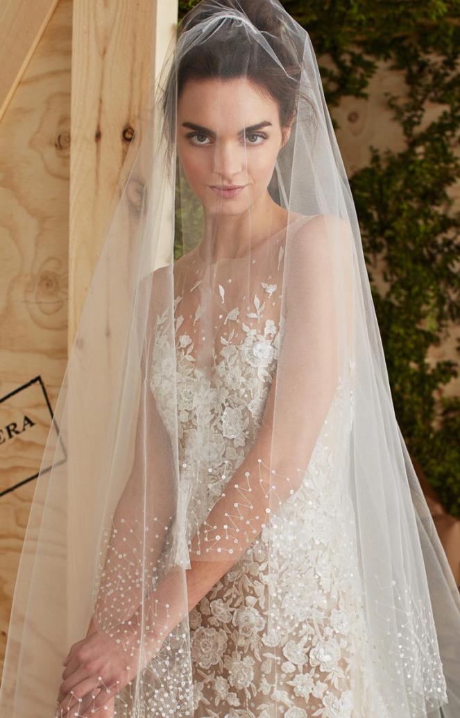 +25 Wedding dresses Design Ideas for a Gorgeous-looking Bride 58 Carolina Herera veil +25 Wedding dresses Design Ideas for a Gorgeous-looking Bride - 58