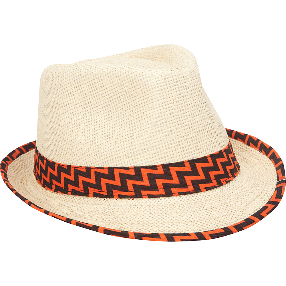 Chevron banded Fedora Hat3 10 Women’s Hat Trends For Summer - 28