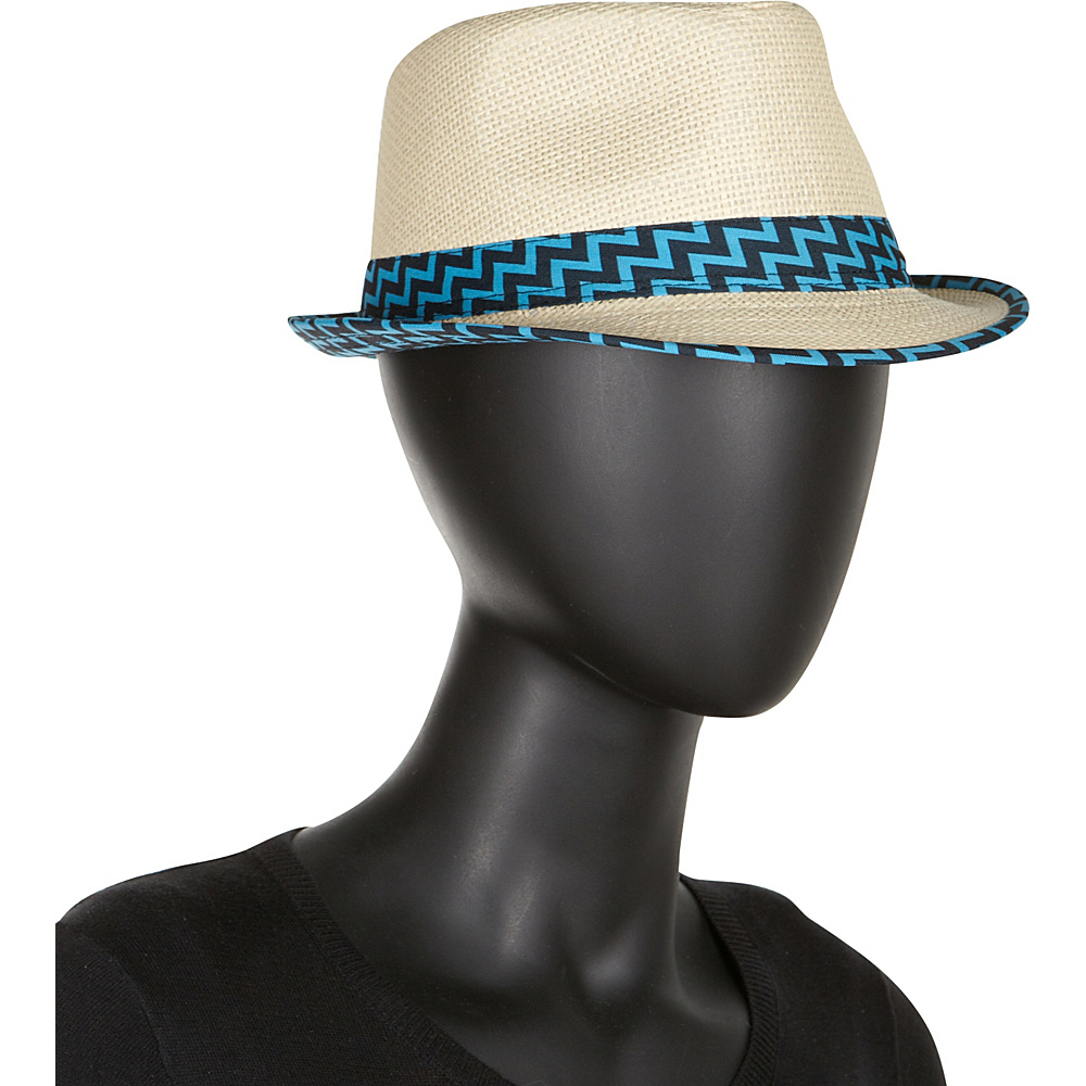 Chevron banded Fedora Hat4 10 Women’s Hat Trends For Summer - 29