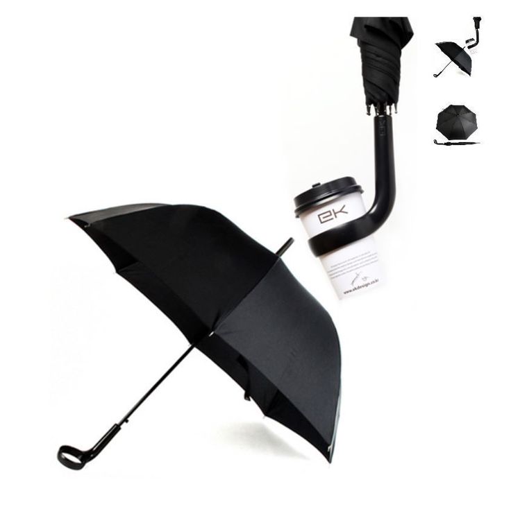 Coffee Holder Umbrella2 15 Unusual Umbrellas Design Ideas - 9