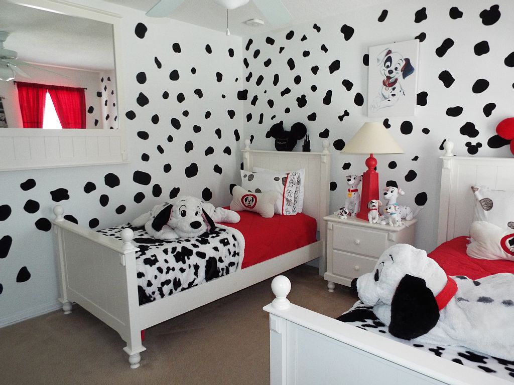 Dalmatian Theme2 Top 5 Girls’ Bedroom Decoration Ideas - 3