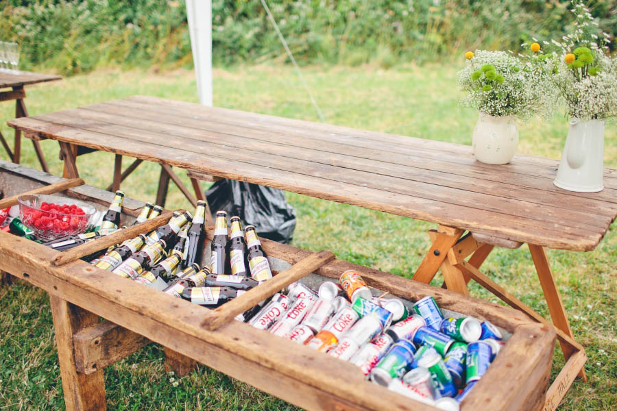 10 Hottest Outdoor Wedding Ideas 29 Drink Coolers5 10 Hottest Outdoor Wedding Ideas - 29