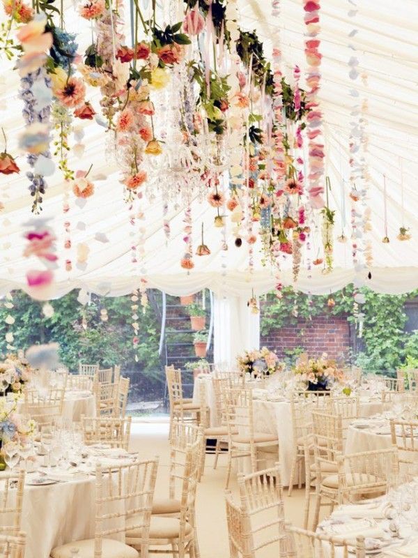 Floral Theme1 10 Hottest Outdoor Wedding Ideas - 10