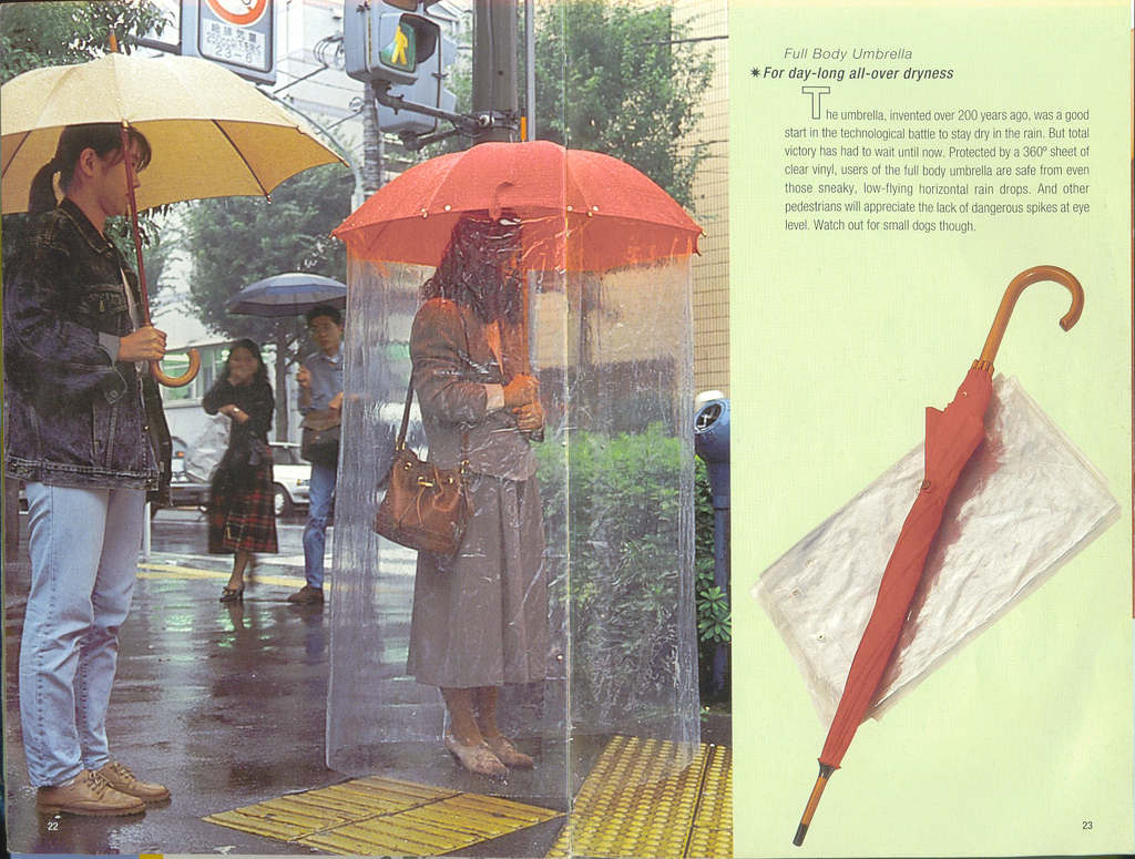 Full Body Umbrella2 15 Unusual Umbrellas Design Ideas - 5