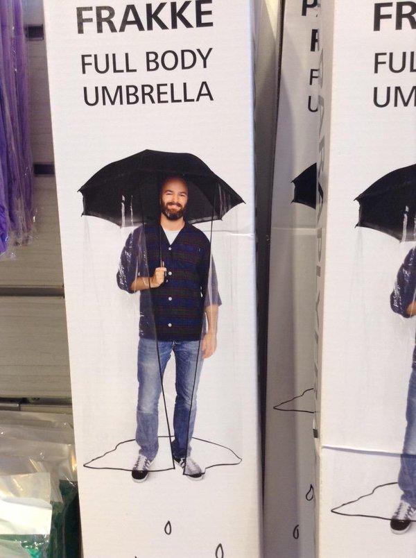 Full-Body-Umbrella3 15 Unusual Umbrellas Design Ideas