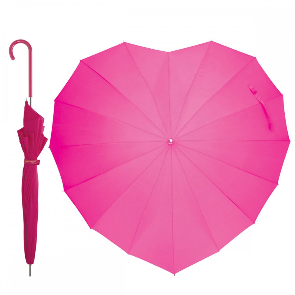 Heart Shaped Umbrella1 15 Unusual Umbrellas Design Ideas - 43