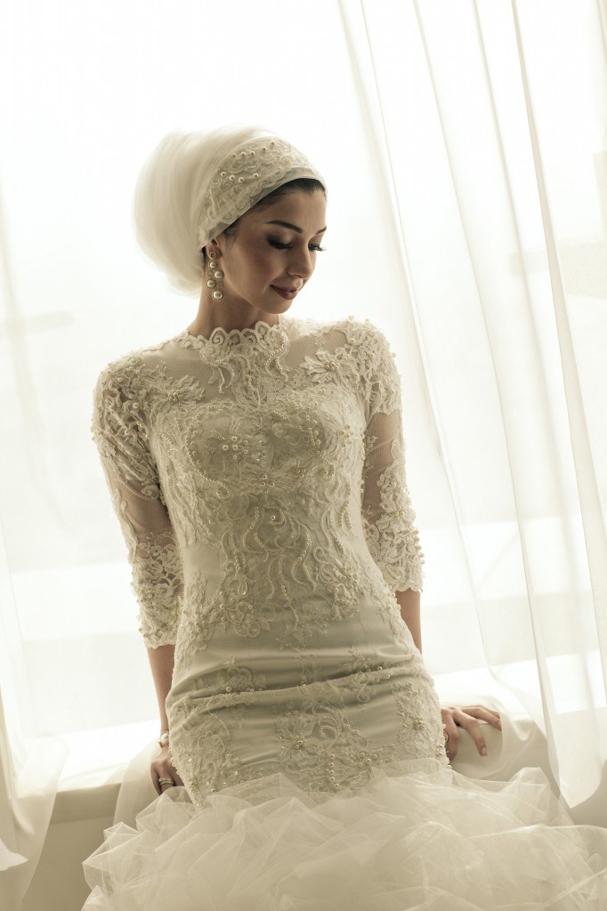 LinaWedding_Mylovelywedding_Hijab 5 Stylish Muslim Wedding Dresses Trends for 2020