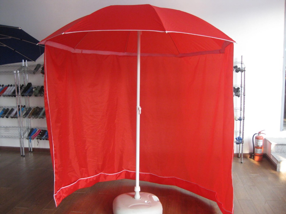 Long-Curtain-Umbrella2 15 Unusual Umbrellas Design Ideas